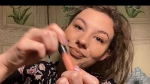 'ASMR FAST AND AGGRESSIVE makeup application