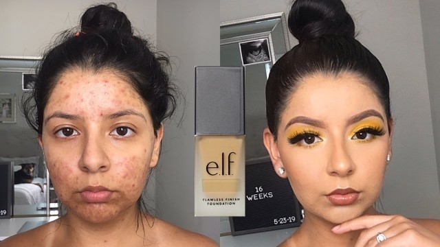 'FULL COVERAGE FRIDAY: *DRUGSTORE FOUNDATION* E.L.F. FLAWLESS FINISH'