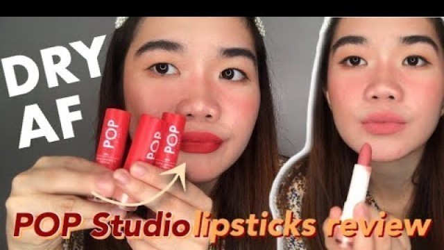 'SARAH GERONIMO\'S POP STUDIO LIPSTICKS REVIEW + SWATCHES | Sittie Saheda'