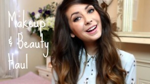 'Makeup & Beauty Haul | Zoella'