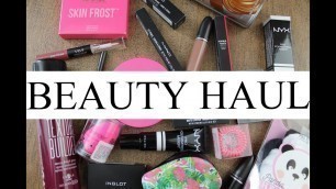 'ПОКУПКИ КОСМЕТИКИ MAC, NYX, JEFFREE STAR, ESSENCE, INGLOT || BEAUTY HAUL'