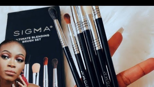 'SIGMA BEAUTY ULTIMATE BRUSH SET |  Are They Worth It?'