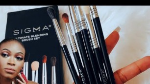 'SIGMA BEAUTY ULTIMATE BRUSH SET |  Are They Worth It?'