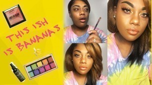 'Cute Yellow Summery Look| Profusion Cosmetics \"Spectrum\" Pallete'