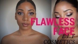 'FLAWLESS FACE! One Brand Makeup tutorial | e.l.f Cosmetics'