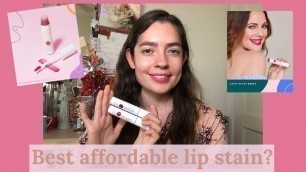 'Wear test: Flower Beauty bitten lip stain! (Is it great?)'