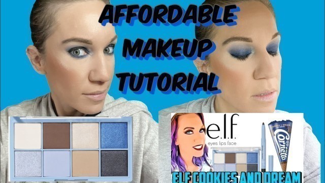 'Affordable Makeup Tutorial| Elf Cookies & Dreams Collection'