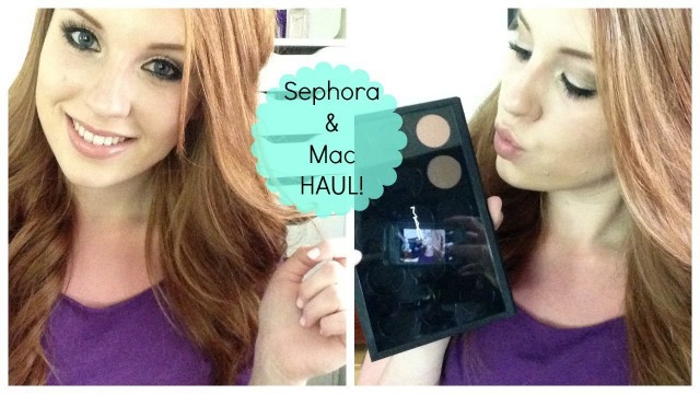 'MAKEUP HAUL! | Sephora & Mac (Alluring Aquatic)'