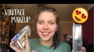 'VINTAGE MAKEUP HAUL/UPDATED COLLECTION | Maria Joy'