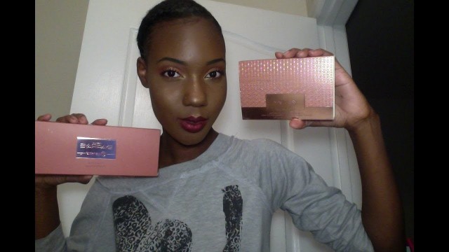 'First Impression | BH Cosmetics X ItsMyRayeRaye Palette + Brushes!'