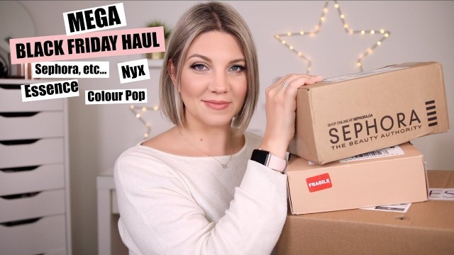 'MEGA HAUL BEAUTÉ (Black Friday) :  Sephora, Mac, Nyx, Essence, Physician Formula,'