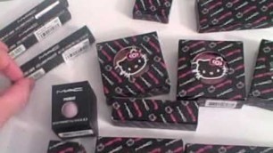 'M.A.C Cosmetics Hello Kitty Collection Haul'