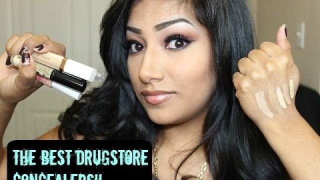 'Best Drugstore Concealers That Don\'t Crease -Nyx -Flower Cosmetics -Maybelline -Covergirl -Rimmel'