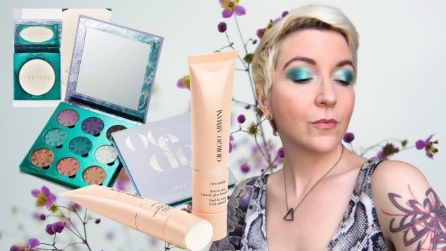 'FULL FACE OF NEW MAKEUP // Giorgio Armani, Spectrum Cosmetics, and more!'