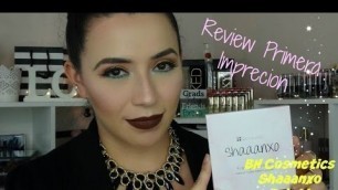 'Reseña/Review +Swatches♥︎BH Cosmets Palette Shaaanxo Primera Impresion/MakeupBy JanyD'