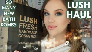 'LUSH HAUL  |  I BOUGHT WAY TOO MANY BATH BOMBS!'