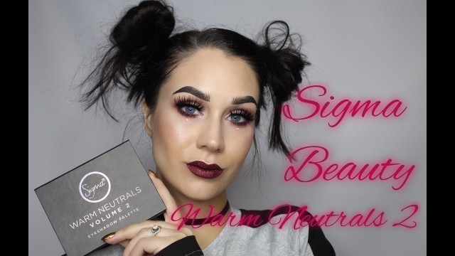 '*New* Sigma Beauty Warm Neutrals 2 palette'