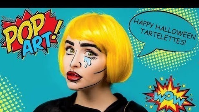 'EASY Halloween pop art tutorial w/ Jen! | tarte tutorials'