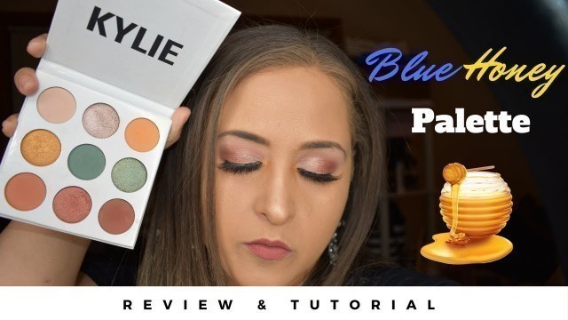 'Kylie Cosmetics Blue Honey Eyeshadow Palette Review & Tutorial'