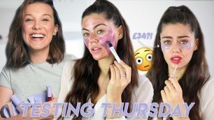 'TESTING THURSDAY Florence By Mills | Millie Bobby Brown\'s Makeup Range..'