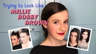 'TRYING TO LOOK LIKE MILLIE BOBBY BROWN?!? | ItsMeJoyz | Makeup #milliebobbybrown #strangerthings'