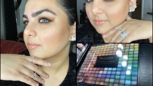 '#2 makeup ! Brown foxy eye makeup look / makeup revolution spectrum eyeshadow palette 2020'