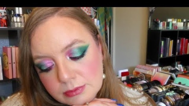 'PINK AND GREEN WITH BH COSMETICS SWEET SHOPPE PALETTES'