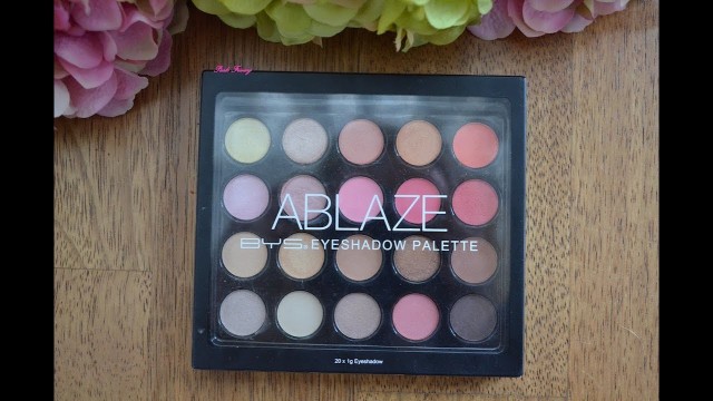 'GRWM: BYS Cosmetics Ablaze Eyeshadow Palette'