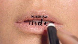 'HOW TO: The Instagram Nude | Lips Lips Lips | MAC Cosmetics'