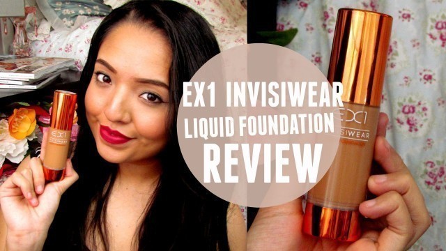 'REVIEW | EX1 Invisiwear Foundation ♡ Cherie Jo'