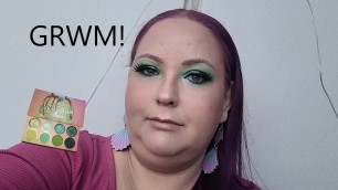 'GRWM using Bh cosmetics Sweet Shoppe Pistachio palette! Full face!'