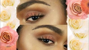 'Burnt Orange Shades Eyeshadow Tutorial | BH Cosmetics | GoldenPoise'