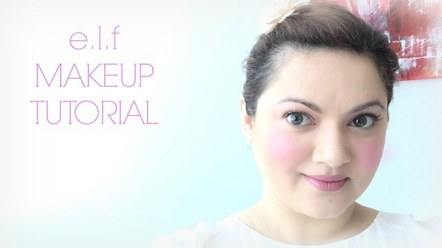 'GRWM- e.l.f cosmetics l One brand makeup tutorial'