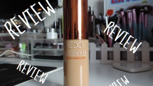 'EX1 Cosmetics Invisiwear Foundation Review'