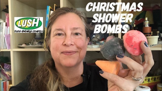 'Lush Rudolph Nose, Snowman Nose, Polar Bear Nose Christmas shower bombs'