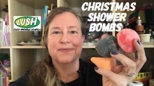 'Lush Rudolph Nose, Snowman Nose, Polar Bear Nose Christmas shower bombs'