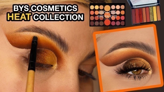 'BYS COSMETICS CUT CREASE TUTORIAL using the NEW Heat Collection'