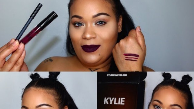 'KYLIE LIPKIT (KOURT K) REVIEW/FIRST IMPRESSION & SWATCHES | GLAMBYKIKI'