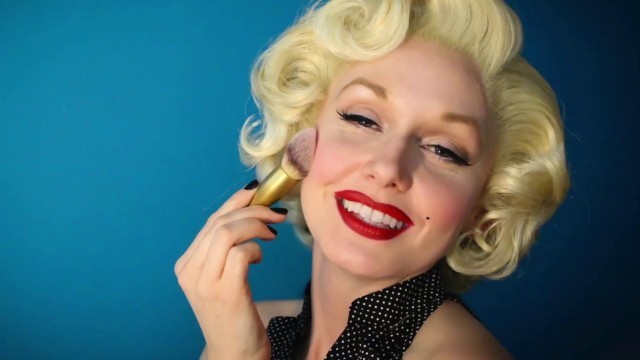 'Ms. Marilyn Monroe reviews Besame` Cosmetics Vintage Inspired Makeup...Get ready to be admired!'