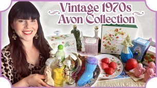 'My Vintage 1970s Avon Cosmetic collection (Over 100 pieces?!)'