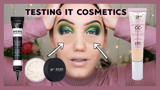 'TESTING IT COSMETICS! CC CREAM, BYE BYE UNDEREYE | MAKEMEUPMISSA'