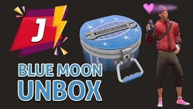 'TF2 Blue Moon Unusual Unbox'