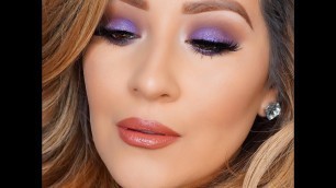 'Purple Smokey eye | Using Urban Decay Full Spectrum Palette'