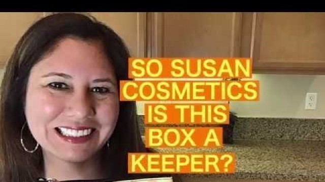 'SO SUSAN COSMETICS - BEAUTY PRODUCTS - WHAT DO YOU THINK?'