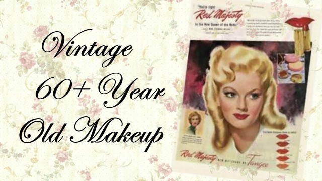 'Vintage Makeup...Literally'