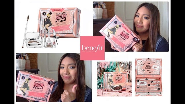 'Benefit Cosmetics | 6-Pc. Limited Edition Magical Brow Stars! Set | Review & Swatches Shade 3'