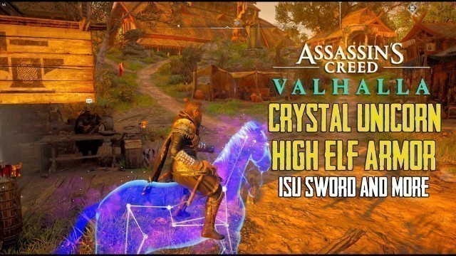 'High Elf Armor, Ship cosmetics & Settlement Pack Details preview  in -Assassin\'s Creed Valhalla'