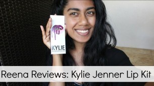 'Reena Reviews: Kylie Jenner Lip Kit (Kourt K)'