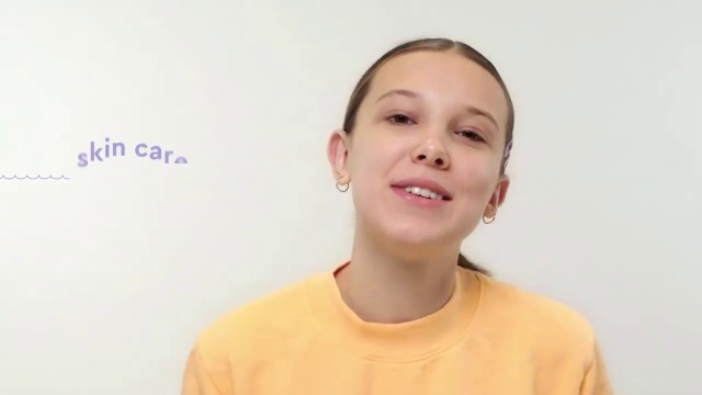 'my skin care routine/ millie Bobby Brown ❤️'