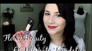 'Flower Beauty EE Erase Everything Ultimate Foundation Review'